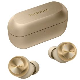 Panasonic ヘッドホン・イヤホン Technics EAH-AZ100-N [シャンパンゴールド]