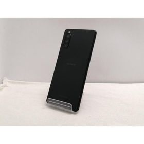 【中古】SONY docomo 【SIMロック解除済み】 Xperia 10 II ブラック 4GB 64GB SO-41A【高崎モントレー】保証期間１ヶ月【ランクB】