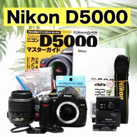 【美品】Nikon D5000 完動品 一眼レフ スマホ転送 手ぶれ補正