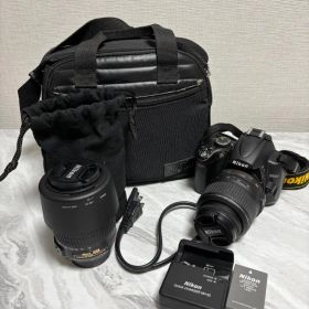 Nikon D5000 ダブルズームキット 18-55 VR 55-200 ED