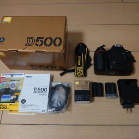 Nikon D500 デジタル一眼レフカメラ 本体＋バッテリー1本
