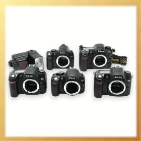 ジャンク｜【通電確認済】Nikon D3100 D5000 D200 D80×２ SPEEDLIGHT SB-24 ボディ 5台セット｜U016