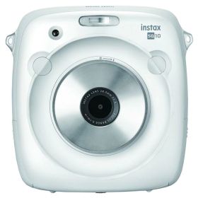 【中古】富士フイルム(FUJIFILM) デジタルチェキ SQUARE SQ10 ホワイト instax SQUARE SQ10