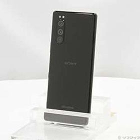 〔中古品〕 Xperia 5 64GB ブラック SO-01M docomoロック解除SIMフリー ［6.1インチ有機EL／Snapdragon 855］〔中古品〕 Xperia 5 64GB ブラック SO-01M docomoロック解除SIMフリー ［6.1インチ有機EL／Snapdragon 855］