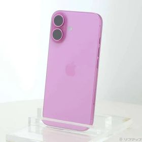 ソフマップ 〔展示品〕 iPhone16 128GB ピンク MYDT3J／A SIMフリー【377】