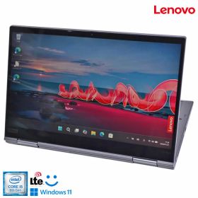 SIMフリー 2-in-1 ノートパソコン Lenovo ThinkPad X1 Yoga 4th Core i5 8265U m.2SSD256G メモリ8G Wi-Fi 顔認証 Windows11【中古】
