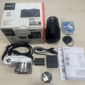 SONY α5000 ホワイト パワーズームレンズキット