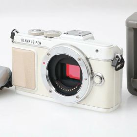 【中古】【ジャンク品】オリンパス PEN Lite E-PL7 ボディ [ホワイト] CA01-M5467-2P2B マイクロフォーサーズ 手ブレ補正 中古
