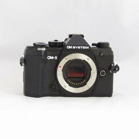 オリンパス(OLYMPUS)の【中古】(オーエムシステム) OM SYSTEM OM-5 ボデイ ブラツク(コンパクトデジタルカメラ)