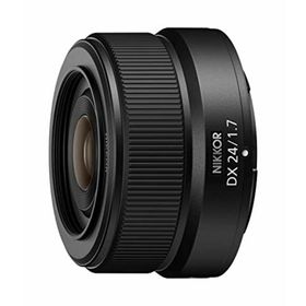 【中古】Nikon 広角 単焦点レンズ NIKKOR Z DX 24mm f/1.7 Zマウント APS-C ブラック(レンズ(単焦点))