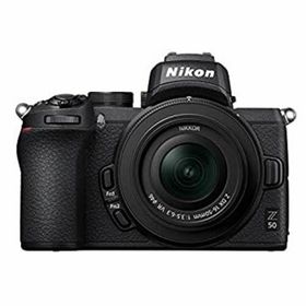 【中古】Nikon ミラーレス一眼カメラ Z50 レンズキット NIKKOR Z DX 16-50mm f/3.5-6.3 VR付属 Z50LK16-50 ブラック(ミラーレス一眼)