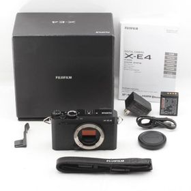 富士フイルム(FUJIFILM) ミラーレスデジタルカメラ X-E4 ボディ ブラック F X-E4-B