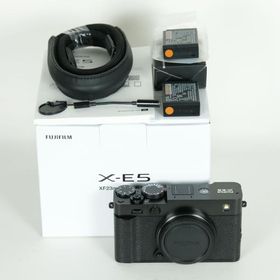[良品 | シャッター数4,836回｜バッテリー2個付] FUJIFILM X-E5 [ボディ ブラック] | FUJIFILM Xマウント