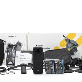 【ほぼ新品】Insta360 X4 360度アクションカメラ 付属品有
