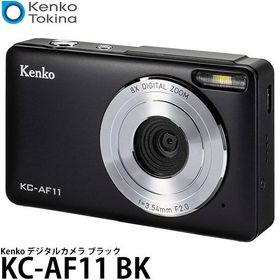 ケンコー・トキナー KC-AF11 デジタルカメラ ブラック 【メール便 送料無料】【即納】