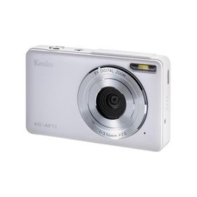 ケンコー KC-AF11 WH デジタルカメラ 日常を気軽に撮って楽しむ、お散歩カメラ。 ホワイト