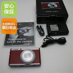 フジフイルム(富士フイルム)の超美品 FUJIFILM XF1 レッド M555(コンパクトデジタルカメラ)