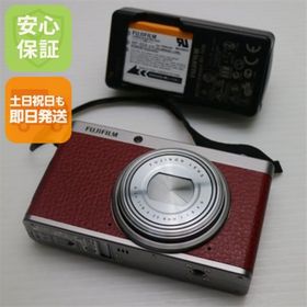 フジフイルム(富士フイルム)の超美品 FUJIFILM XF1 レッド M333(コンパクトデジタルカメラ)