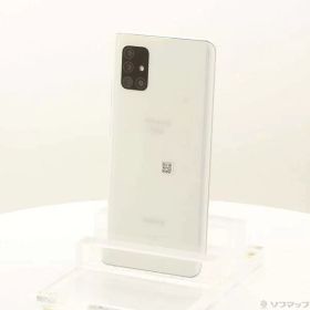 【中古】SAMSUNG(サムスン) GALAXY A51 5G 128GB プリズムブリックス ホワイト SC-54A docomoロック解除SIMフリー 【276-ud】