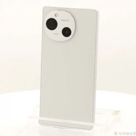 【中古】SHARP(シャープ) AQUOS R9 256GB ホワイト SH-51E docomo SIMフリー 【258-ud】