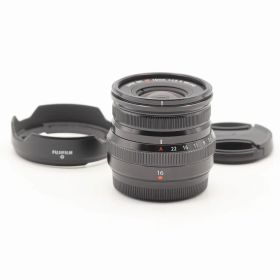 FUJIFILM XF16mm F2.8 R WR 単焦点広角レンズ 防塵防滴 コンパクト軽量 高解像力 スナップ・風景・旅行撮影に最適【中古】