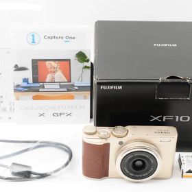 【美品 元箱付き】 富士フイルム Fujifilm XF10 ゴールド