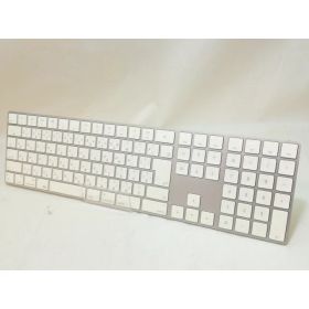 【中古】Apple Magic Keyboard（2017/テンキー付き/A1843） - 日本語（JIS） シルバー MQ052J/A【川崎】保証期間1週間