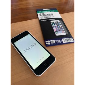 アイフォーン(iPhone)のアップル iPhone5c 16GB ホワイト docomo おまけ付き(スマートフォン本体)