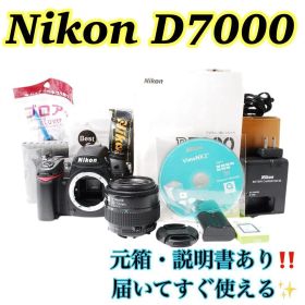 ✨Nikon D7000✨ハイアマチュア機種 一眼レフ 元箱付き