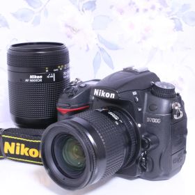 Nikon ニコン デジタル一眼レフ D7000 ダブルレンズキット☆標準&望遠のレンズ2本でオールシーンに対応☆写真のスマホ転送OK☆2113426