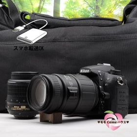 ショット数2762枚！スマホ転送セット☆ニコン D7000☆ダブルレンズ