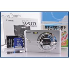 ★極上美品★ ケンコー Kenko KC-03TY 4x 元箱、バッテリー、メモリーカード、取扱説明書付属 ★完動★同梱無料 #am1838(コンパクトデジタルカメラ)