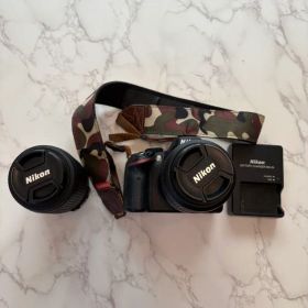Nikon 一眼レフカメラ D3200 レンズ2本付き