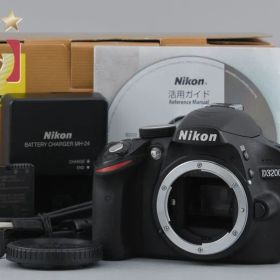 Nikon ニコン 【中古】Nikon ニコン D3200 ブラック デジタル一眼レフカメラ 元箱付き デジタル一眼レフカメラ