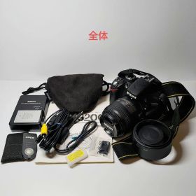 Nikon デジタル一眼レフカメラ D3200 + 単焦点マイクロレンズ