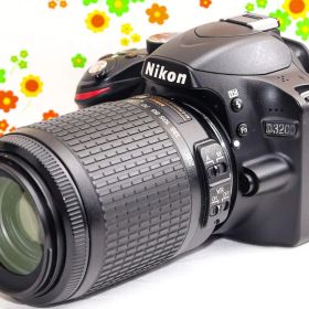 Nikon ニコン D3200☆高画質一眼レフ☆望遠レンズセット☆スマホに転送♪