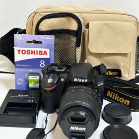 デジタル一眼レフカメラ Nikon D3200 18-55mmレンズ付