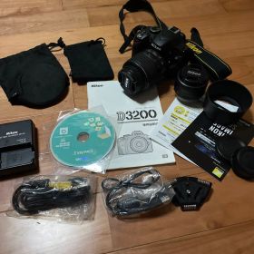 Nikon D3200 単焦点レンズ セルフスタンド付き