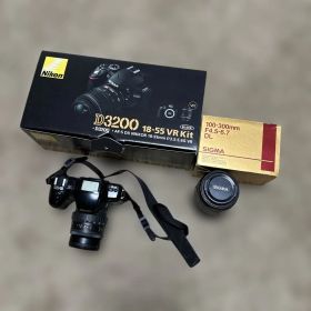 Nikon D3200望遠レンズ付き