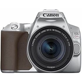 【中古】Canon デジタル一眼レフカメラ EOS Kiss X10 標準ズームレンズキット シルバー KISSX10SL-1855ISSTMLK-A(デジタル一眼)