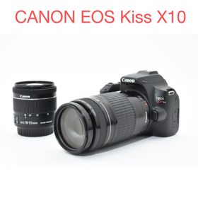 キヤノン(Canon)のCanon EOS Kiss X10/標準&望遠ダブルレンズセット(デジタル一眼)