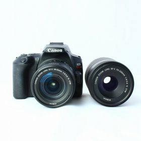 キヤノン(Canon)の【中古】(キヤノン) Canon EOS KISS X10 ダブルズームキツト ブラツク(コンパクトデジタルカメラ)