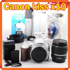 シャッター数新品級✨ Canon EOS kiss x10 希少シルバーカラー