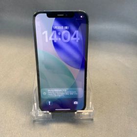 中古品 国内版 SIMフリー iPhone12 128GB ブルー色