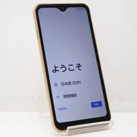 スマートフォン 本体 arrows We FCG01 FCNT au SIMフリー 残債なし 64GB オレンジ