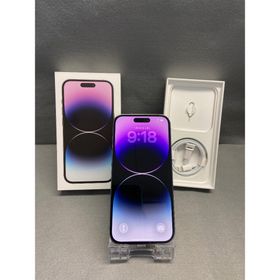 アイフォーン(iPhone)の美品 Appleストア版 SIMフリー iPhone14 Pro 256GB (スマートフォン本体)