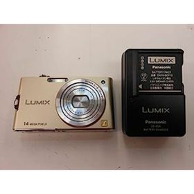 【中古】パナソニック デジタルカメラ ルミックス リュクスゴールド DMC-FX66-N(コンパクトデジタルカメラ)