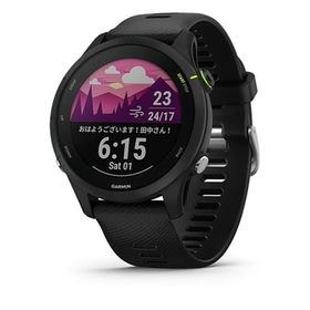 GARMIN スマートウォッチ Forerunner 255 Music GPS搭載 (ブラック) [010-02641-47] スマートウォッチ