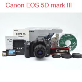 一眼レフカメラCanon EOS 5D mark III標準レンズセット
