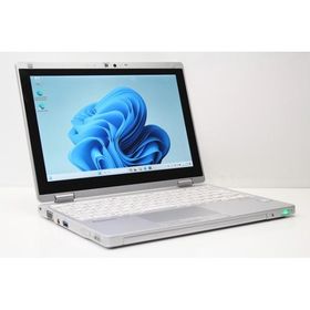 ノートパソコン 中古 2in1PC Panasonic レッツノート CF-RZ6 第7世代 Core i5 メモリ8GB SSD256GB Windows11 WPS offce搭載 カメラ